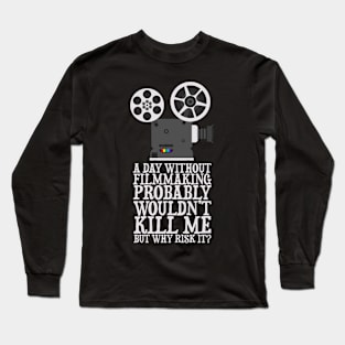 Funny Filmmaker Movie Director Long Sleeve T-Shirt